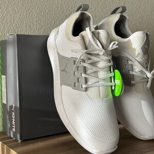 Puma Ig-nite White and Gray Sneakers. Size 8.5(men’s)